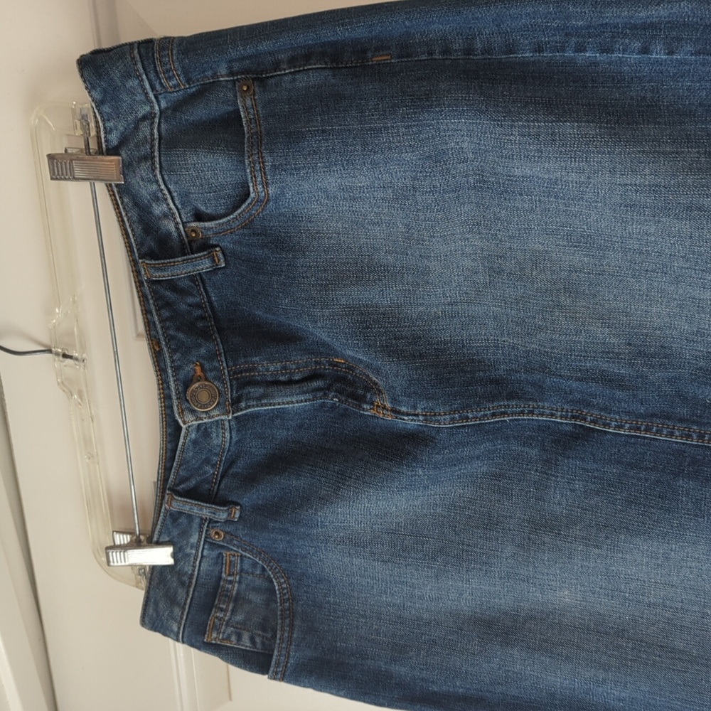 Lands' End Petite Jean Skirt - Picture 4 of 6